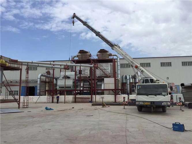 米脂县“手脚齐动”—— 吊车的 “协同作业” 技术